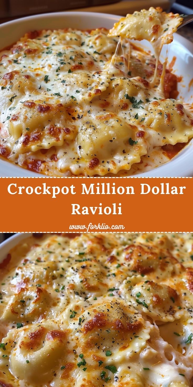 Crockpot Million Dollar Ravioli