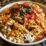Crockpot Taco Chicken And Rice
