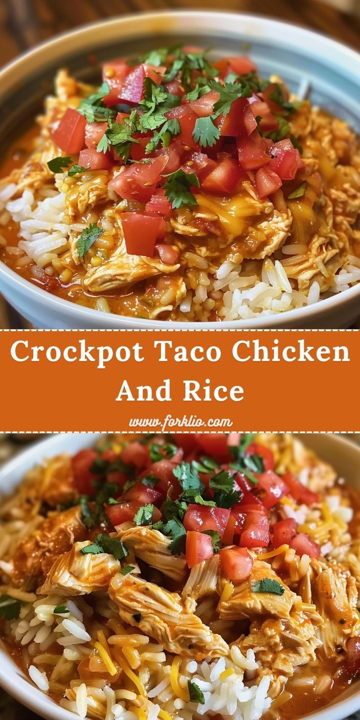 Crockpot Taco Chicken And Rice 6 Crockpot Taco Chicken And Rice
