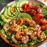 Honey Lime Shrimp Salad