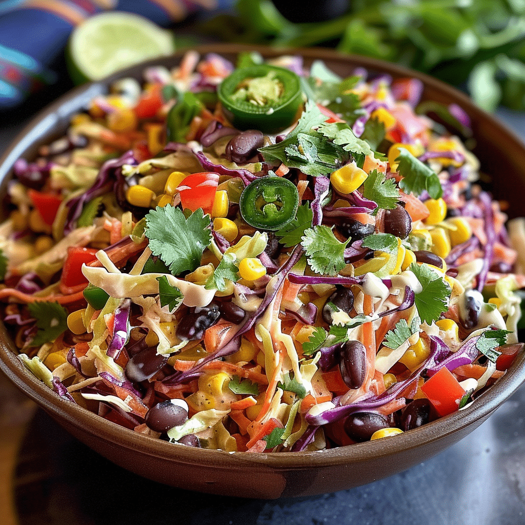 Mexican Coleslaw 5 Mexican Coleslaw