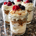 No Bake Cheesecake Jars