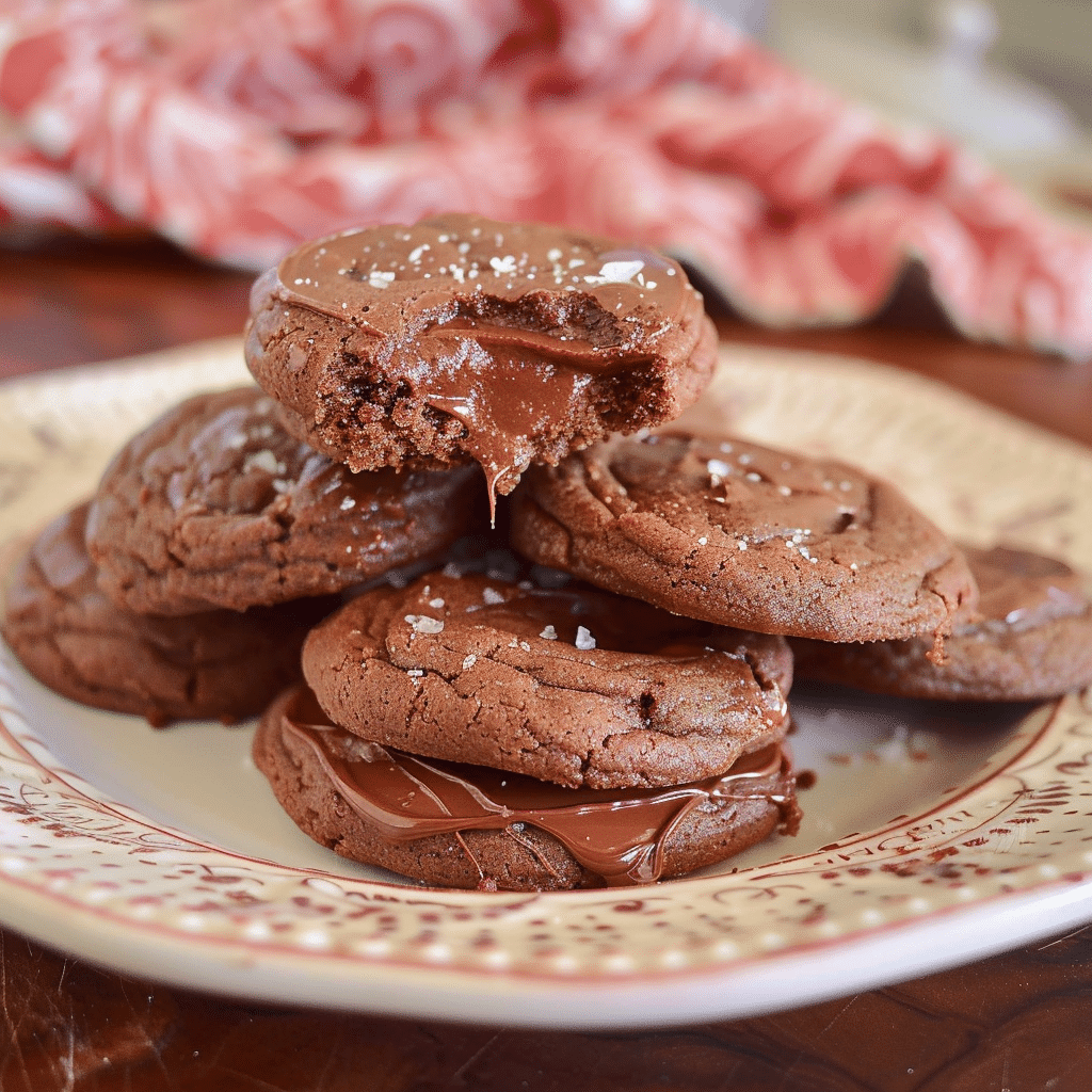 Nutella Lava Cookies Recipe 4 Nutella Lava Cookies Recipe