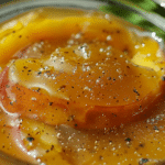 Peach Honey Dijon Balsamic Vinaigrette a