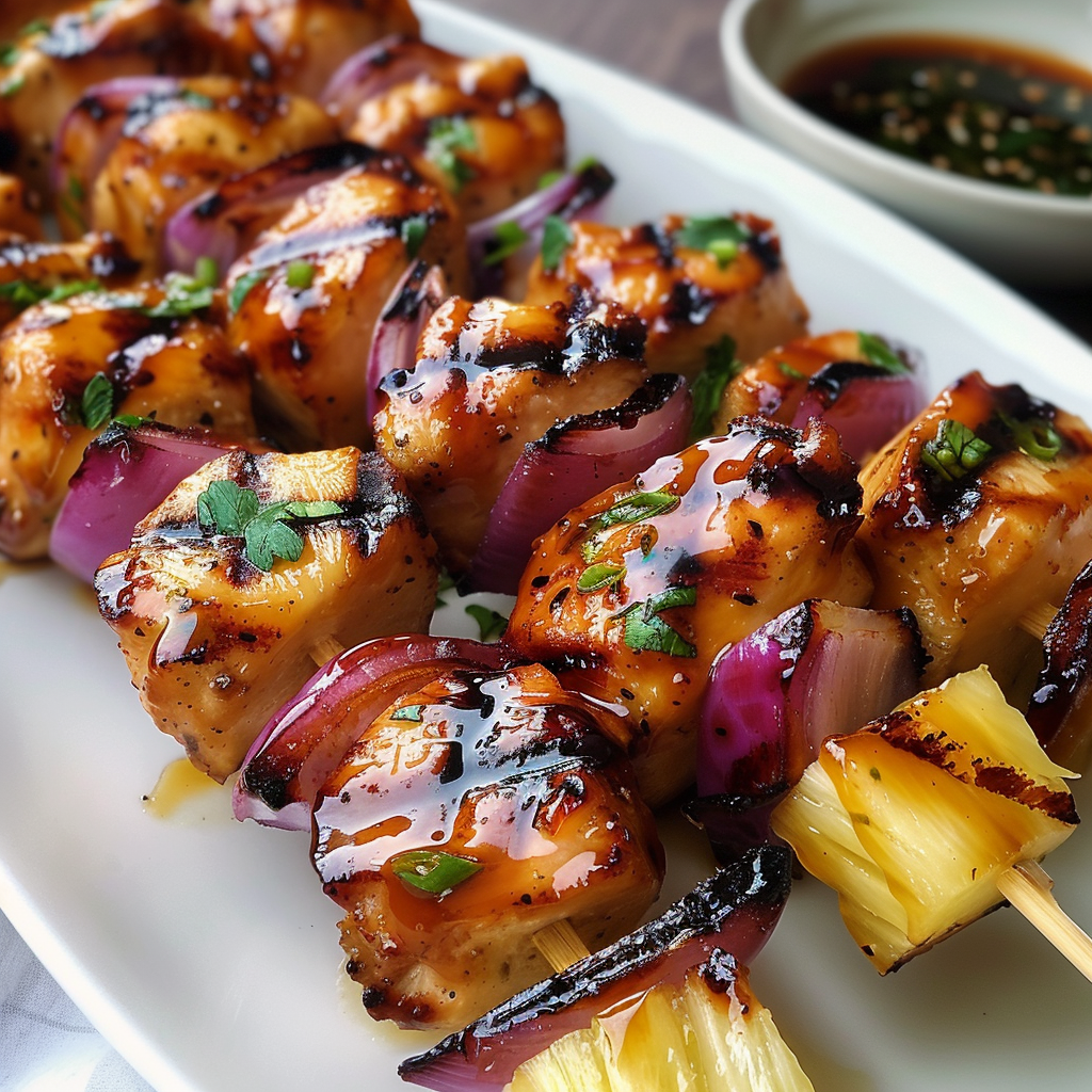 Pineapple Chicken Kabobs1