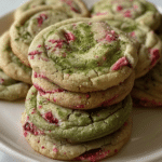 Strawberry Matcha Cookies1