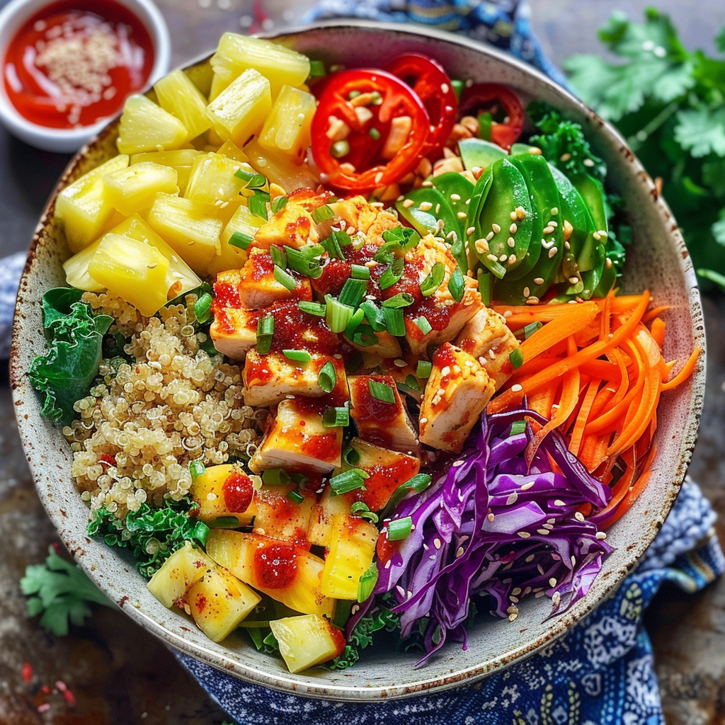 Thai Sweet Chili Chicken Buddha Bowls 5 Thai Sweet Chili Chicken Buddha Bowls