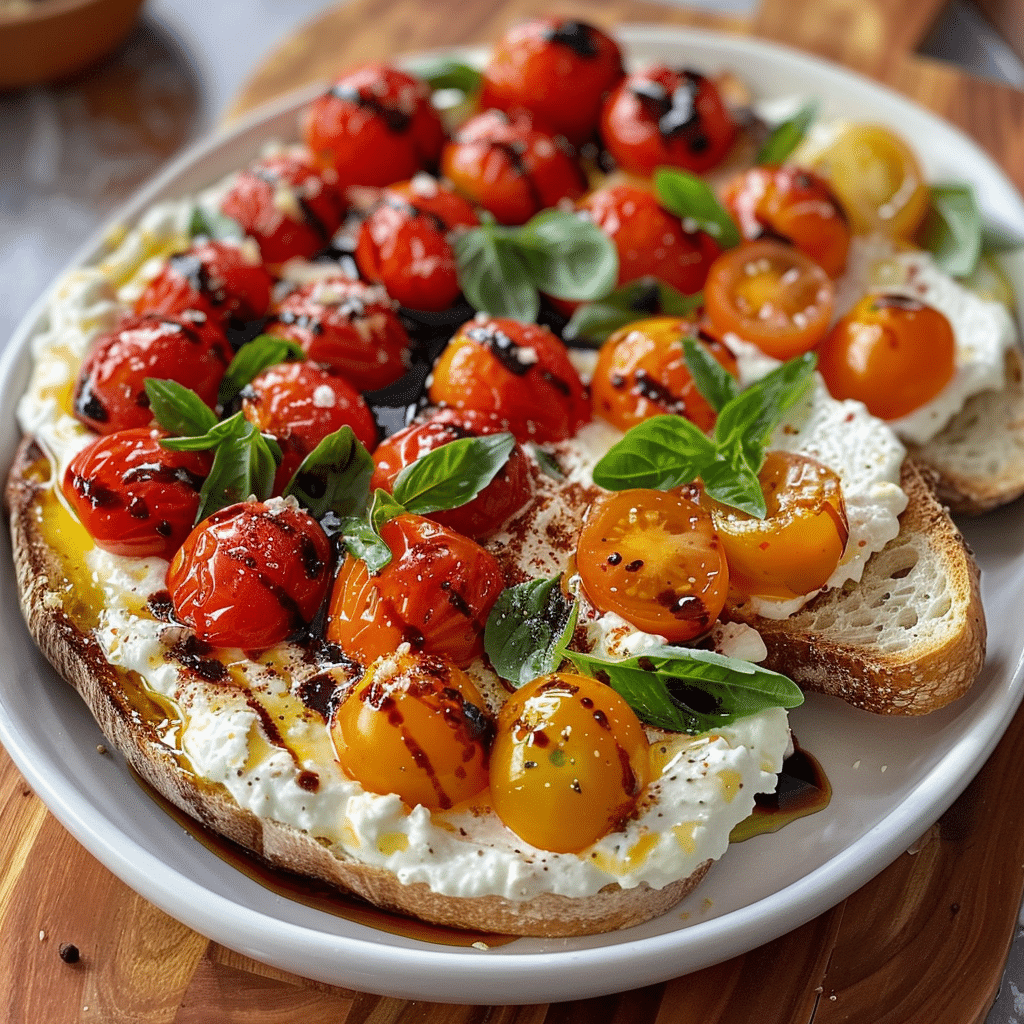 Three Cheese Tomato Bruschetta Dip